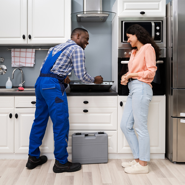 can you provide an estimate for cooktop repair before beginning any work in Brecknock